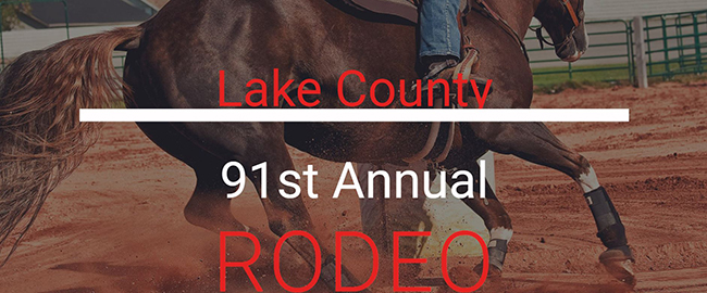 Website Designed for Lake County Rodeo